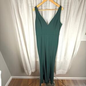 Fashion Nova Jessica Maxi Dress Hunter Green Size L w/ original  tags